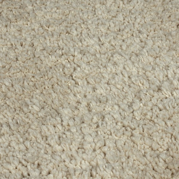 Tappeto rotondo lavabile beige in fibre riciclate 133x133 cm Fluffy - Flair Rugs-image-3