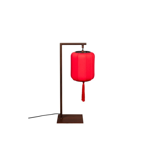 Lampada da tavolo rosso-marrone Suoni - Dutchbone