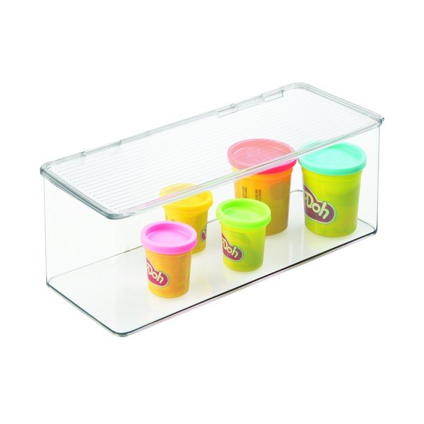 Scatola trasparente impilabile, 15 x 34 cm Binz - iDesign-image-2