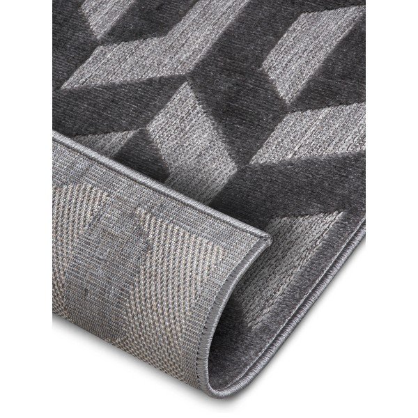 Tappeto antracite 200x285 cm Iconic Hexa - Hanse Home-image-4