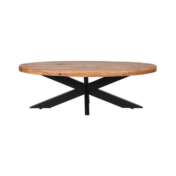 Tavolino in legno di mango in colore naturale 70x130 cm Zip - LABEL51
