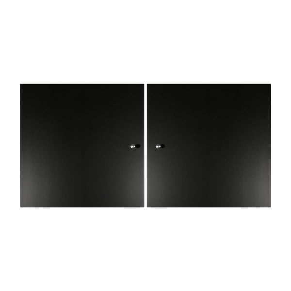Anta nera per scaffalatura modulare 2 pezzi 32x33 cm Mistral Kubus - Hammel Furniture