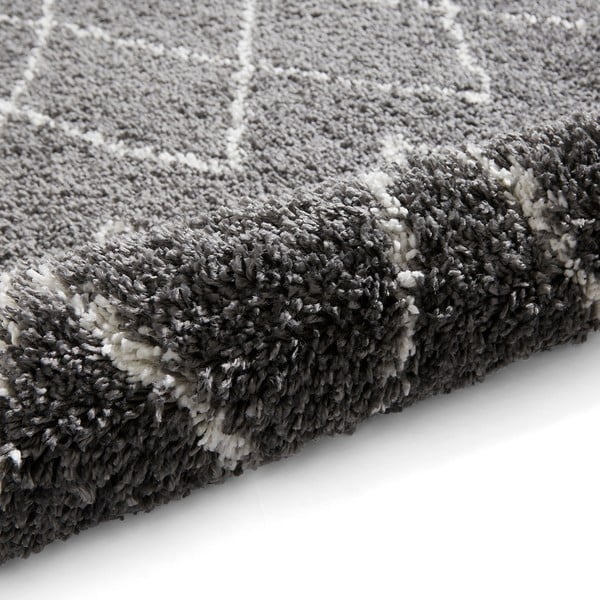 Tappeto in grigio scuro 120x170 cm Boho – Think Rugs-image-3