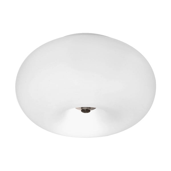 Plafoniera bianca con paralume in vetro OPTICA – EGLO