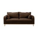Divano marrone scuro 193 cm Beata - Ropez