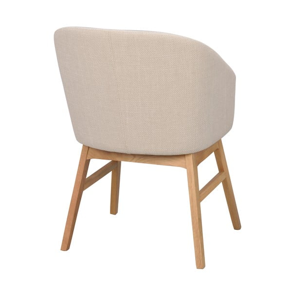 Set di sedie da pranzo beige in imbottito 2 pz Windham – Rowico-image-4