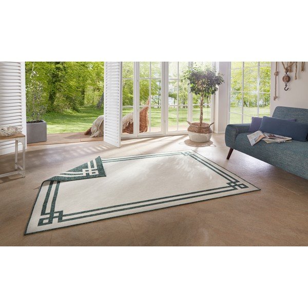 Tappeto per esterni verde e crema , 120 x 170 cm Manito - NORTHRUGS-image-2