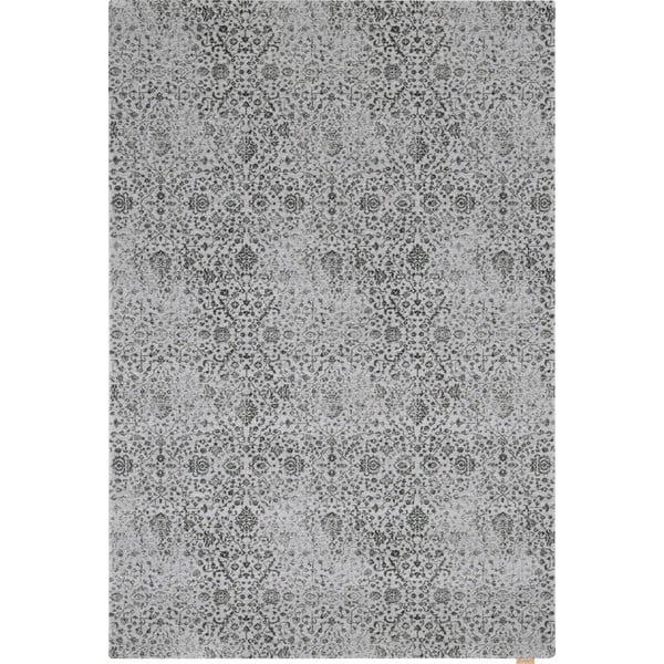Tappeto in lana grigio 160x240 cm Claudine - Agnella