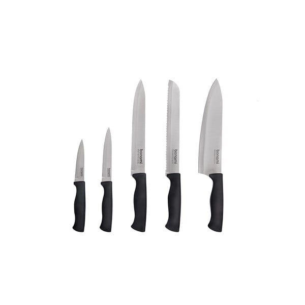 Set di 5 coltelli in acciaio inox - Bonami Essentials-image-2