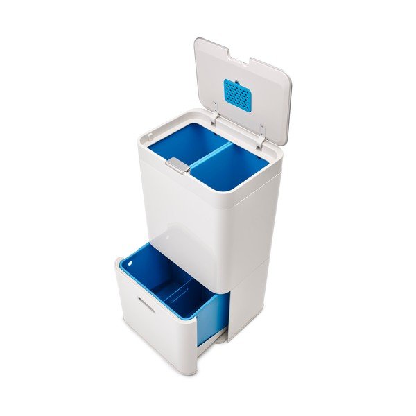 Portarifiuti Totem 58 IntelligentWaste bianco - Joseph Joseph