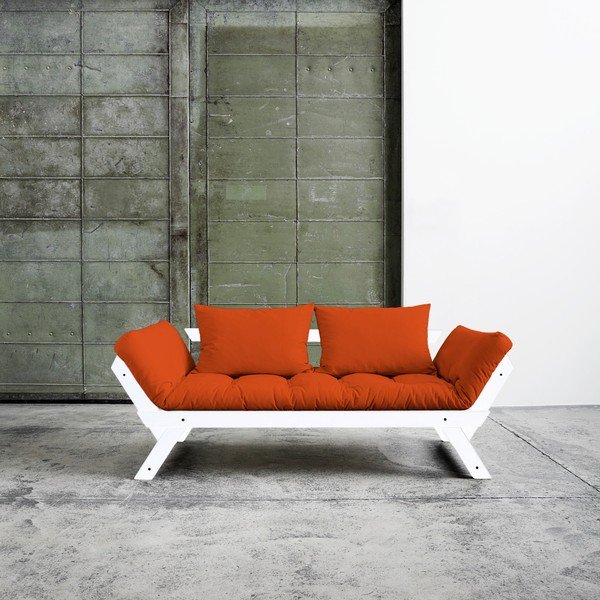 Variabilní pohovka Karup Bebop White/Orange