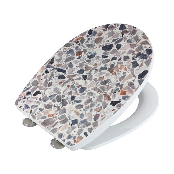 Sedile del wc High Gloss Terrazzo - Wenko-image-2