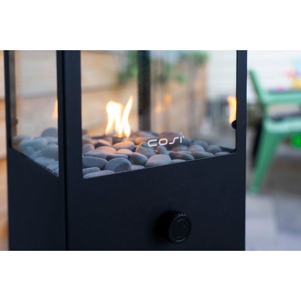 Lampada a gas nera Cosi Dome, altezza 45 cm - COSI-image-1