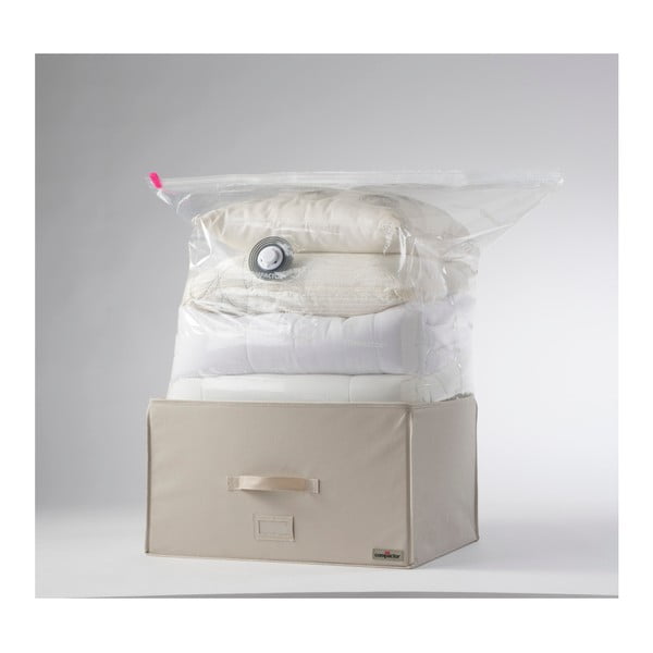 Scatola sottovuoto beige chiaro, lunghezza 55 cm Le Coffre - Compactor-image-3