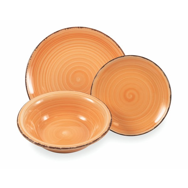 Set di 18 pezzi in gres Villa d'Este Acquerello Baita Acquerello - VDE Tivoli 1996-image-3