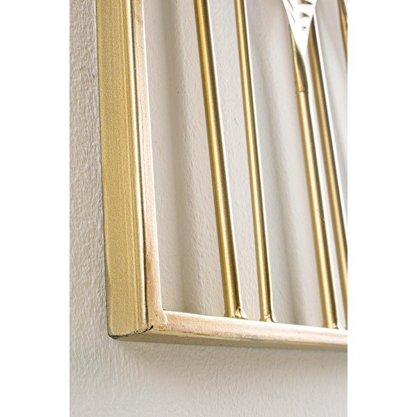 Decorazione da appendere in metallo 52,5x95 cm Adhira – Bizzotto-image-4