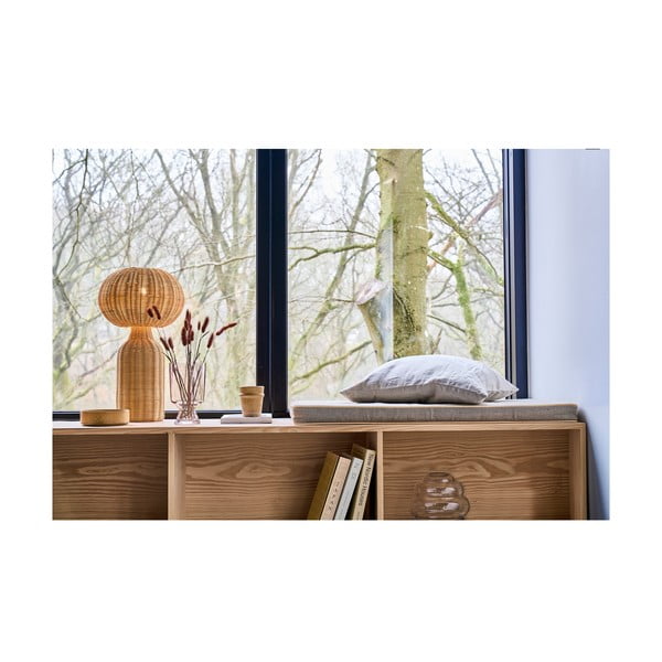 Vaso in vetro rosa chiaro (altezza 24 cm) Drum - Villa Collection-image-1