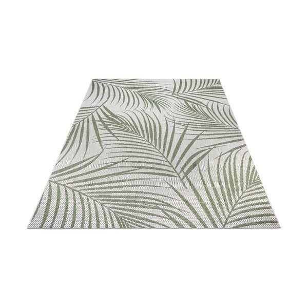 Tappeto per esterni verde-grigio Flora, 200 x 290 cm - Ragami-image-2