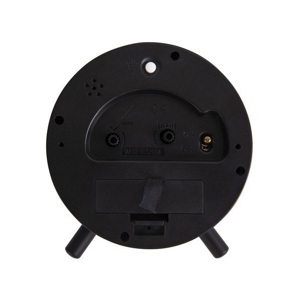 Sveglia in metallo nero, ø 11 cm Index - Karlsson-image-3