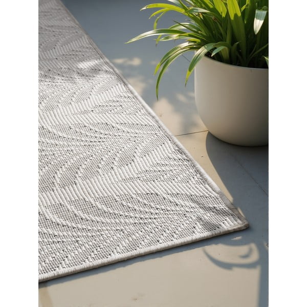 Tappeto da interno/esterno grigio/avorio 120x170 cm Duet Liora – NORTHRUGS-image-3