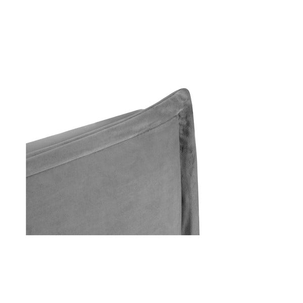 Testiera grigia 140x120 cm Monica - Milo Casa-image-3