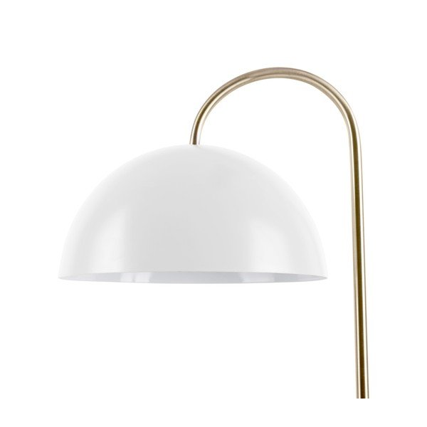 Lampada da terra in bianco opaco Decova Dome - Leitmotiv-image-1