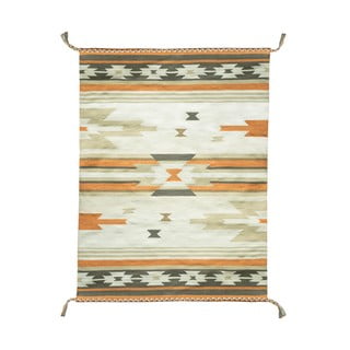 Tappeto reversibile per esterni in plastica riciclata , 120 x 180 cm Aztec - Green Decore