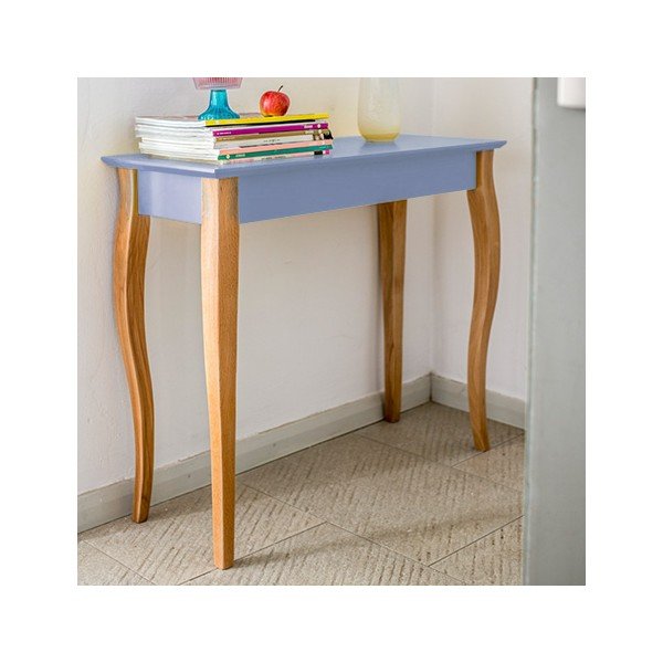 Tavolino Console giallo, lunghezza 65 cm - Ragaba-image-1