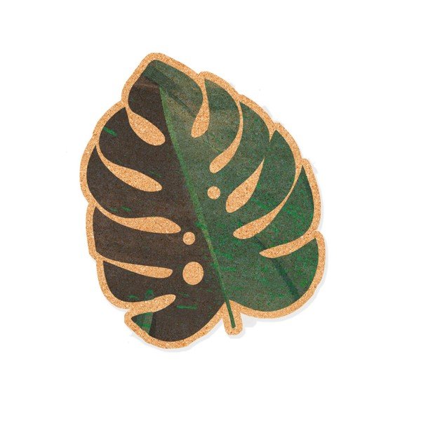Bacheca decorativa in sughero Monstera Monstera Leave - Really Nice Things-image-1