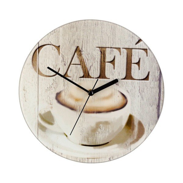 Nástěnné hodiny Wenko Coffee, ⌀ 27 cm