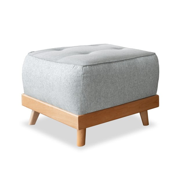 Poggiapiedi grigio chiaro Dazzling Daisy - Miuform