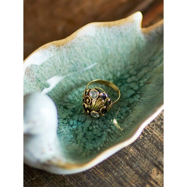 Ciotolina verde in gres 60 ml Chirp – Bloomingville-image-3