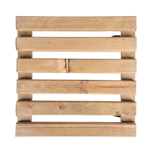 Supporto rotante per vaso in legno (altezza totale 8 cm) Indoor & Outdoor – Esschert Design-image-3