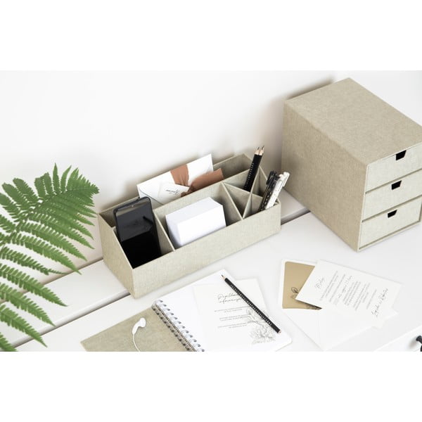 Organizer per cassetti in cartone Ingrid - Bigso Box of Sweden-image-1