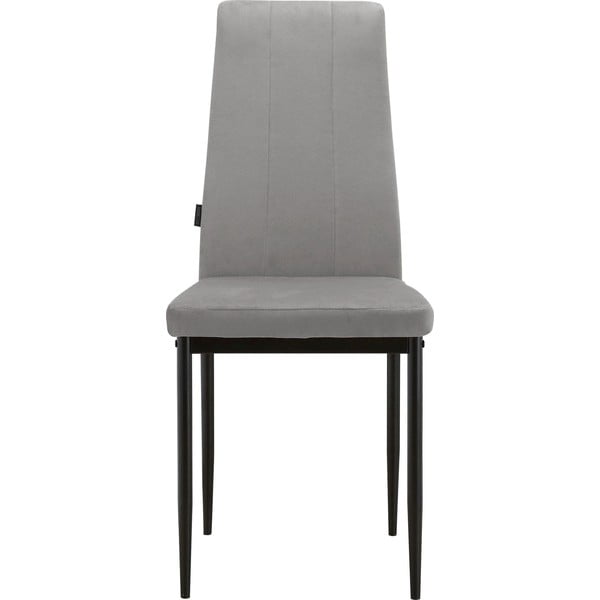 Sedie da pranzo colore grigio in velluto set di 2 pz Kelly - Støraa-image-1