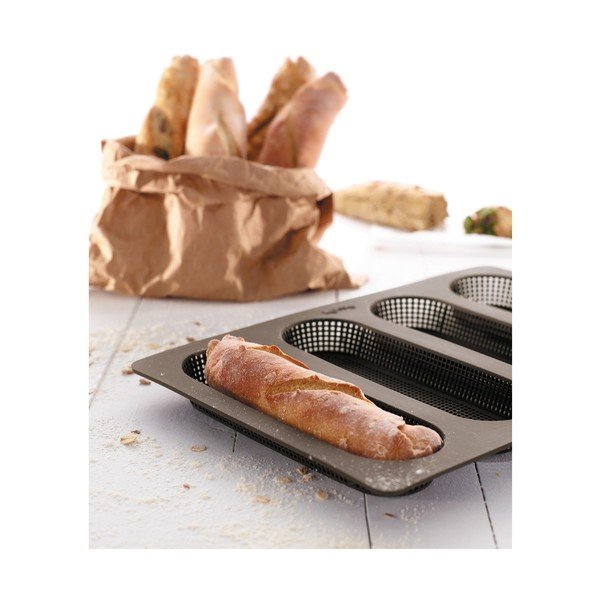 Stampo per baguette in silicone 29x20 cm – Lékué-image-1