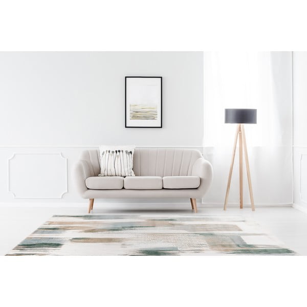 Tappeto beige-menta 200x280 cm Grafito Mint - FD-image-1