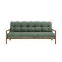 Divano letto verde 205 cm Knob - Karup Design