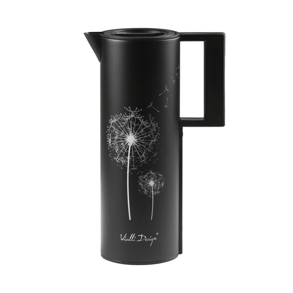 Borraccia termica nera 1 l Corto – Vialli Design