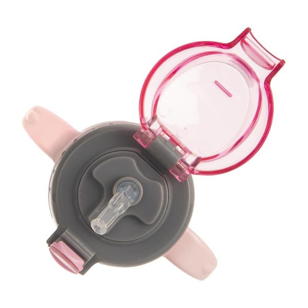 Biberon in acciaio inox rosa chiaro 330 ml - Orion-image-3