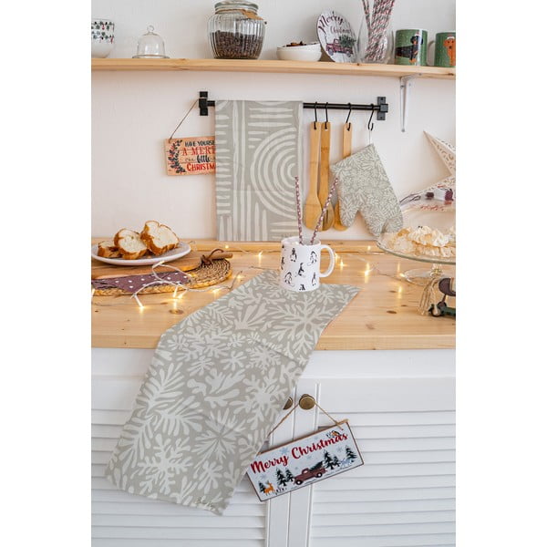 Set di 2 asciugamani in cotone 50x70 cm Freezing - Butter Kings-image-1