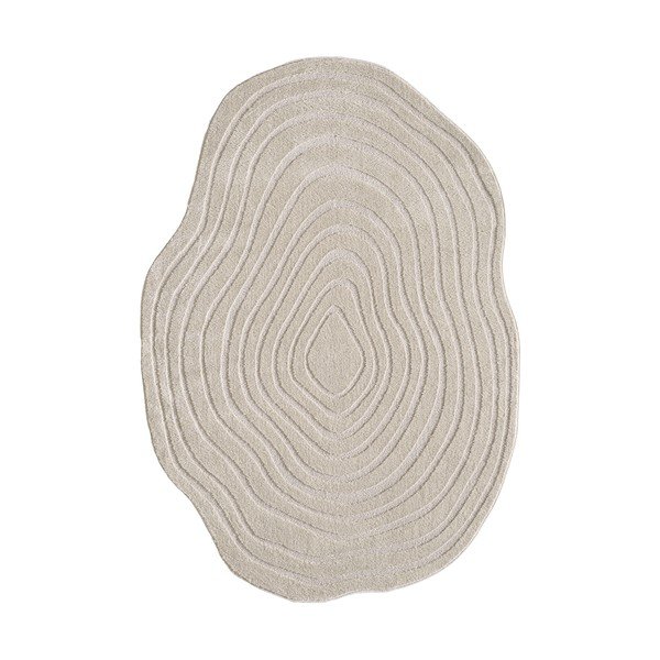 Tappeto beige 160x230 cm Pebble - ESTE
