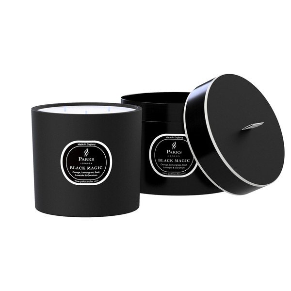 Candele magiche, 55 ore di combustione, profumo di arancia e citronella - Parks Candles London-image-1