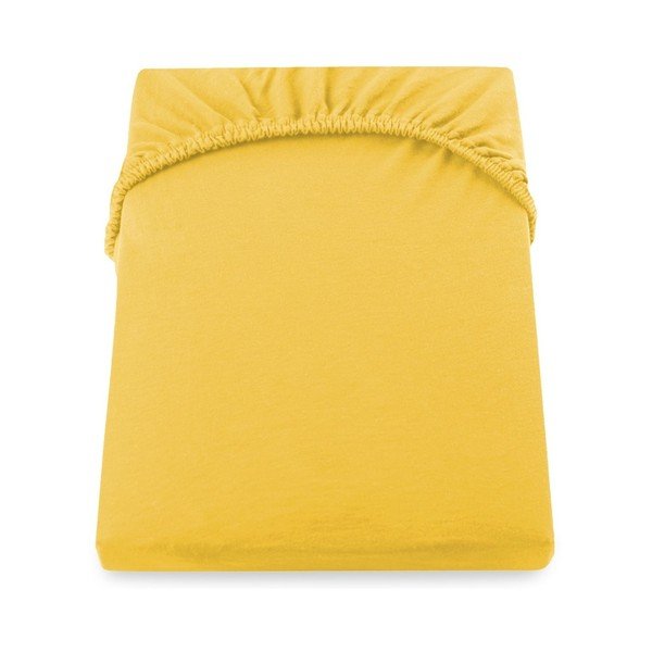 Telo elastico giallo e arancione, 220/240 x 220 cm Nephrite - DecoKing