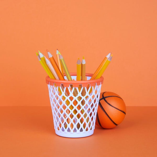 Organizer in plastica per la cancelleria Basket - Balvi-image-1