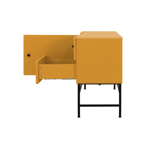 Cassettiera bassa gialla 158x68 cm Cocktail - Tenzo-image-4