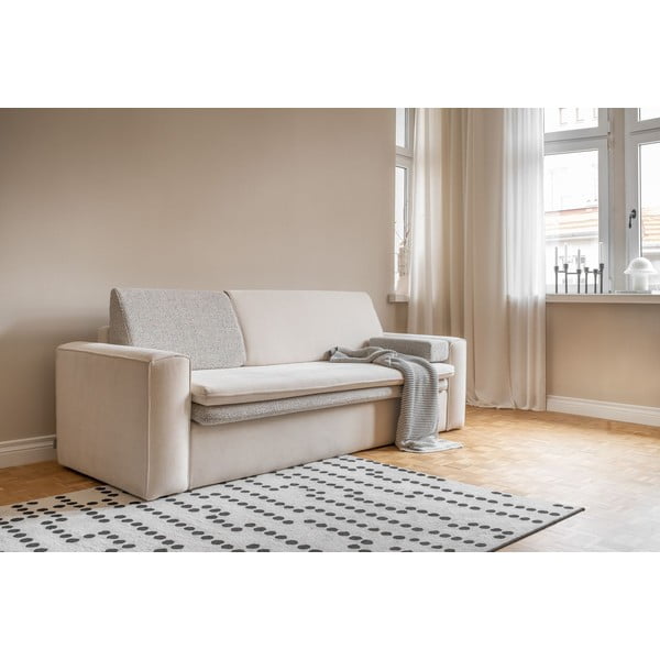 Divano beige allungabile 237 cm Wilson – Miuform-image-2