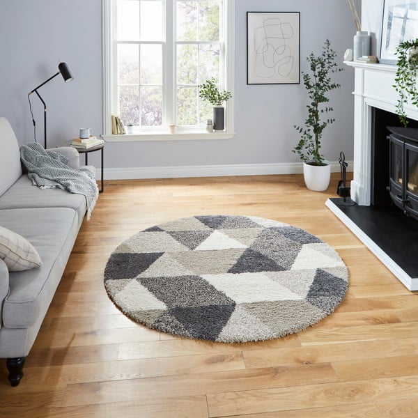 Tappeto Triangolo, ø 160 cm Royal Nomadic - Think Rugs-image-1