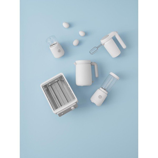 Mixer frullatore da tavolo bianco in plastica Foodie – RIG-TIG-image-1
