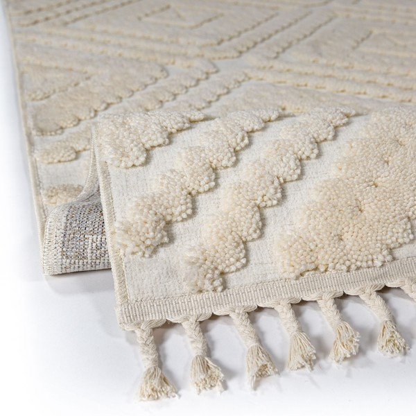 Tappeto color crema 133x190 cm Diomara – Flair Rugs-image-2